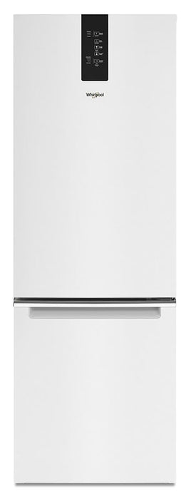 Whirlpool 24\" 12.9 Cu. Ft. Bottom-Mount Refrigerator - White - WRB533CZJW