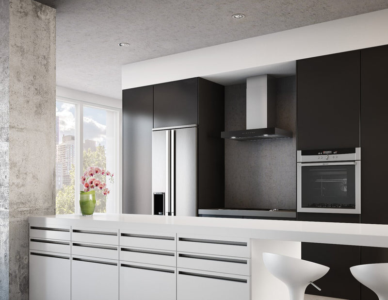 Best Ispira 36\" Chimney Range Hood - WCB3I36SBB