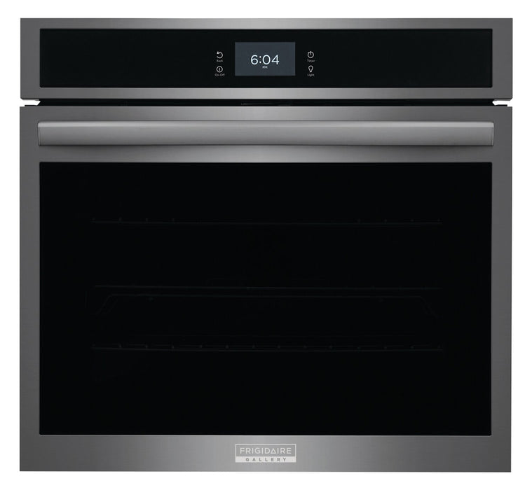 Frigidaire Gallery 30\" 5.3 Cu. Ft. Electric Single Wall Oven with Total Convection - Smudge-Proof® Black Stainless Steel - GCWS3067AD
