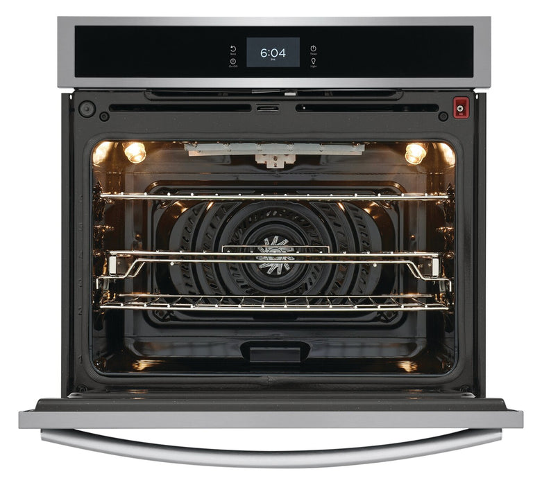 Frigidaire Gallery 30\" 5.3 Cu. Ft. Electric Single Wall Oven with Total Convection - Smudge-Proof® Stainless Steel\t - GCWS3067AF