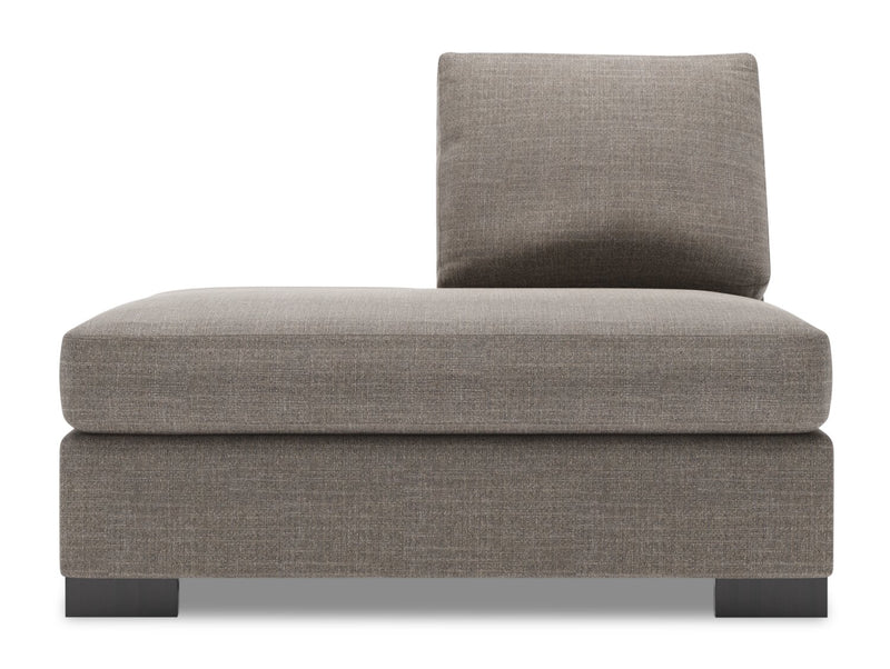 Sofa Lab Track LAF Chaise Return - Luna Smoke