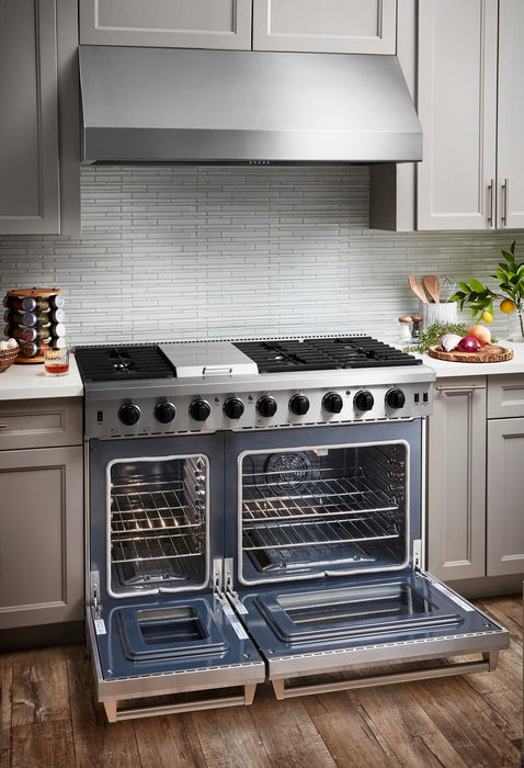 Thor Kitchen 6.8 Cu. Ft. Six-Burner Professional Gas Range – LRG4807U-SS