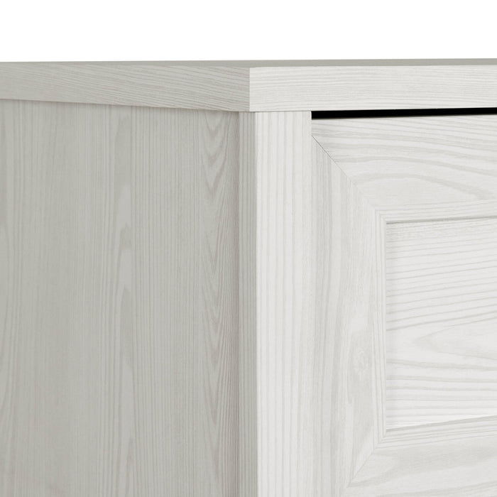 Dove Bedroom Chest of Drawers, 5-Drawer, 30.5\"W x 49\"H, Made in Canada - White