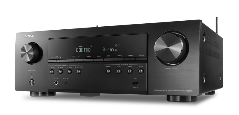 Denon 5.2-Channel AV Receiver with Voice Control 