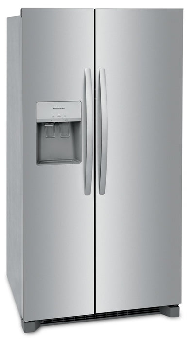 Frigidaire 36\" 25.6 Cu. Ft. Standard-Depth Side-by-Side Refrigerator - Stainless Steel - FRSS2623AS