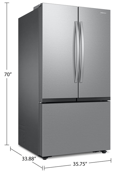 Samsung 36\" 32 Cu. Ft. Full Depth French-Door Refrigerator - Stainless Steel - RF32CG5100SRAA