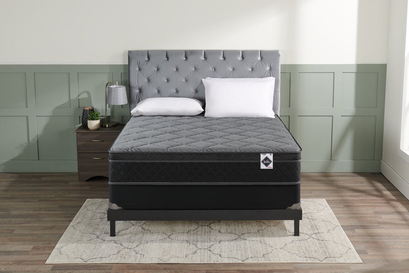 Springwall Aspen Eurotop Low-Profile Queen Mattress-in-a-Box Set