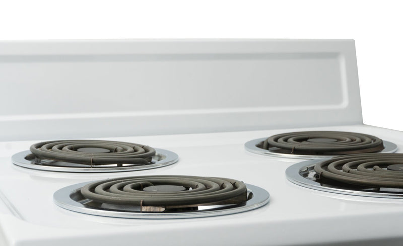 Danby 2.5 Cu. Ft. Electric Range With Compact 24\" Width and 4 Burners - White - DERM240WC
