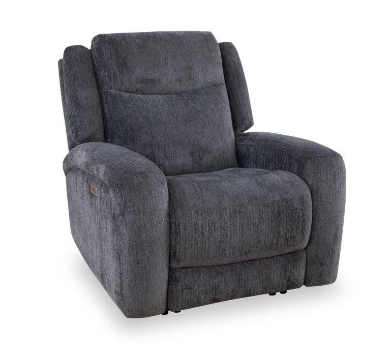 Atlantis 38\" Fabric Zero Gravity Power Reclining Chair - Dark Grey