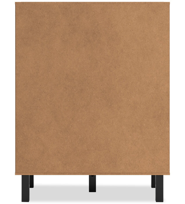 Zen Bedroom Chest of Drawers, 5-Drawer, 44.7\"W x 52.5\"H - Grey