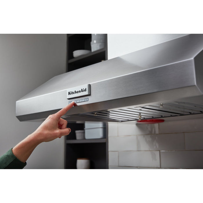 KitchenAid® 36\" Commercial-Style Wall-Mount Canopy Range Hood - KVWC956KSS
