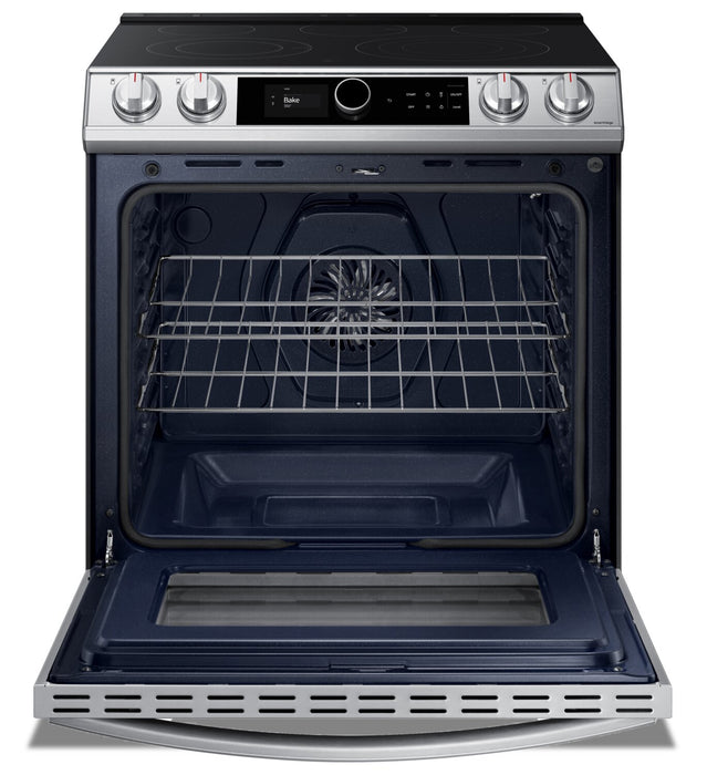 Samsung Bespoke 6.3 Cu. Ft. Slide-In Electric Range with True Convection – NE63T8711SS/AC
