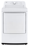 ["LG 7.3 Cu. Ft. Electric Dryer - White - DLE6100W"]