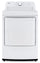 ["LG 7.3 Cu. Ft. Electric Dryer - White - DLE6100W"]