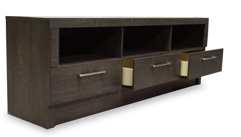 Rio 80\" Modern TV Stand with Storage and Cable Management for TVs up to 90\"- Brown