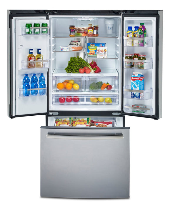Profile 33\" 17.5 Cu. Ft. French-Door Refrigerator - Stainless Steel Fingerprint Resistant  - PYE18HYRKFS
