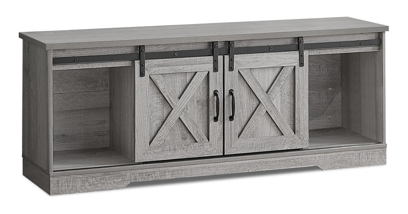 Marston 60\" Modern TV Stand with Storage and Cable Management for TVs up to 65\"- Grey