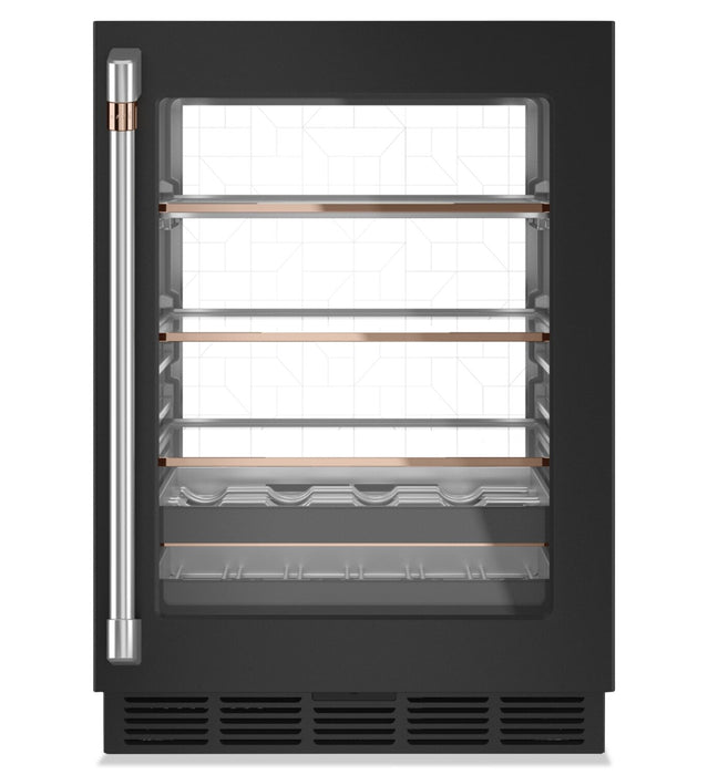 Cafe 24\" 5.1 Cu. Ft. Beverage Centre Refrigerator - Black - CCP06BP3PD1