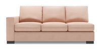 Sofa Lab Track LAF Sofa - Pax Rose 