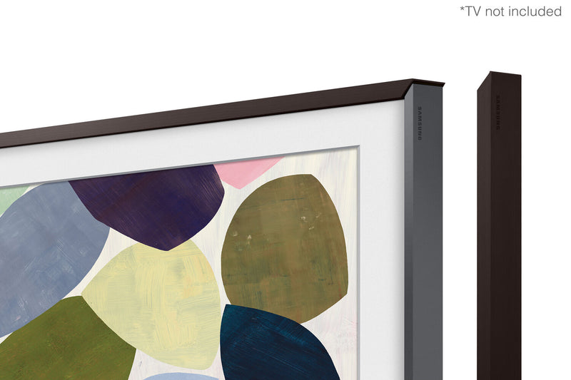 Samsung Customizable Bezel for 85\" The Frame TV - Modern Brown