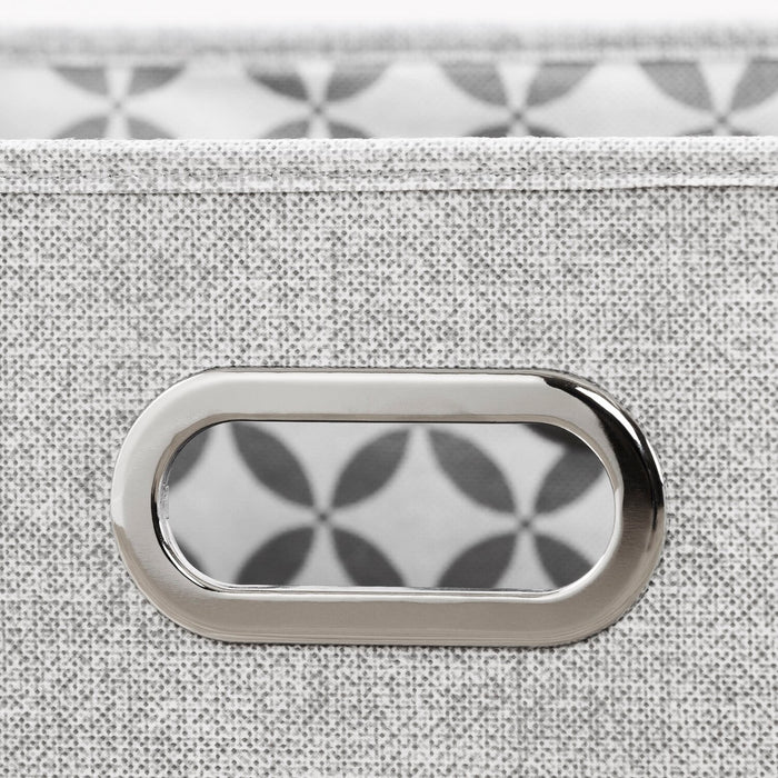 Everley Platform Bed Set with Panel Headboard, Built-in Storage & Baskets, Two-Tone - Full Size