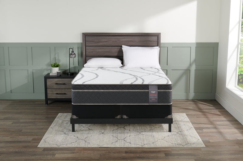 Springwall Radiant Eurotop Low-Profile King Mattress Set