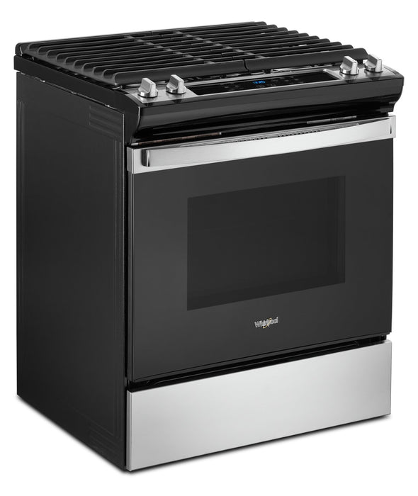 Whirlpool 5 Cu. Ft. Gas Range with Self-Clean - Stainless Steel - WEG515S0LS