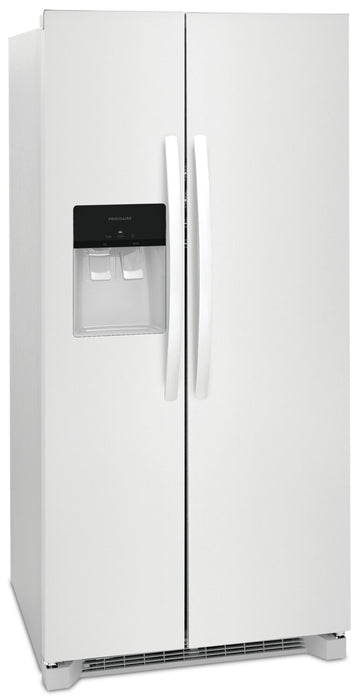 Frigidaire 33\" 22.3 Cu. Ft. Standard-Depth Side-by-Side Refrigerator - White - FRSS2323AW