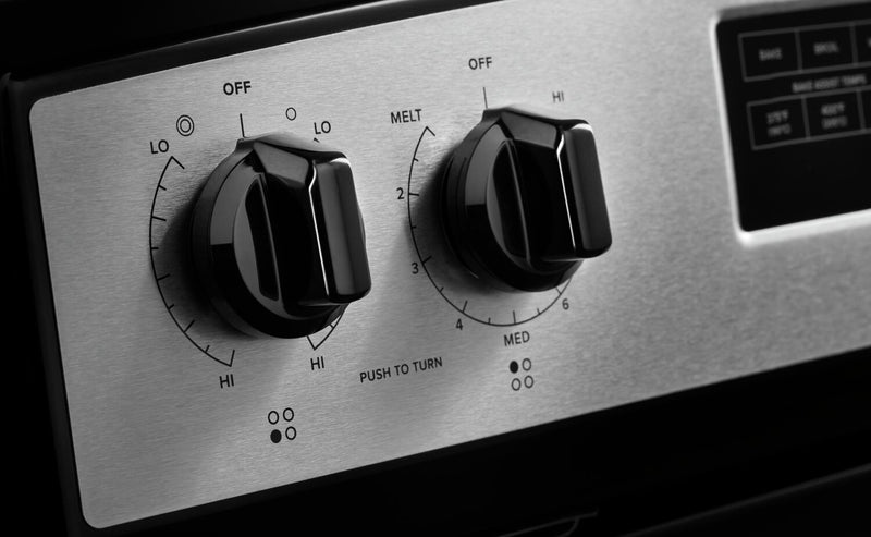 Amana 4.8 Cu. Ft. Electric Range with Self-Clean - Stainless Steel - YAER6603SMS