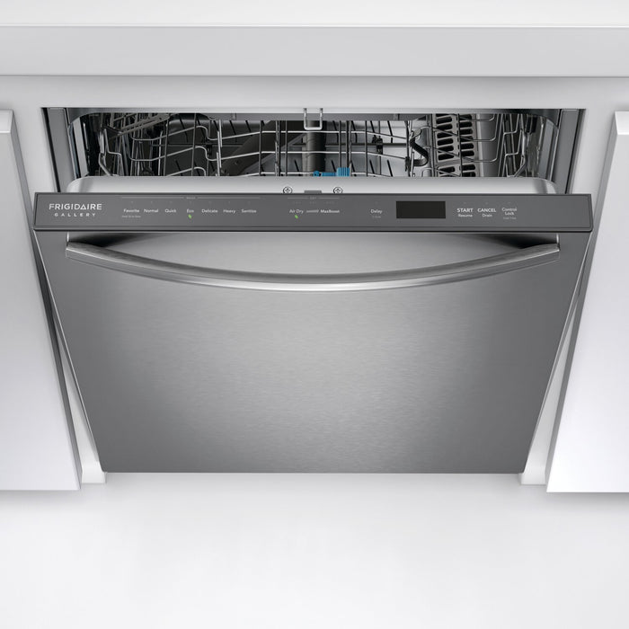 Frigidaire Gallery 24\" 47 dBA Built-In Top-Control Dishwasher - Smudge-Proof™ Stainless Steel - GDSH4715AF