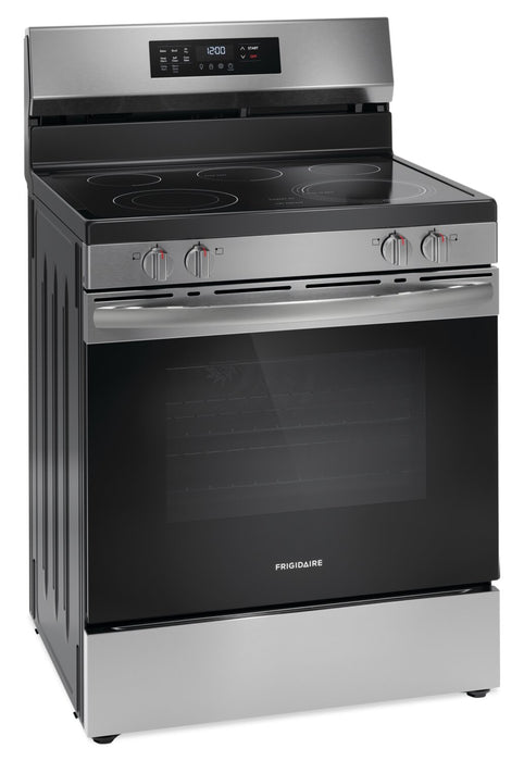 Frigidaire 5.3 Cu. Ft. Electric Range With Air Fry and Convection Bake - Stainless Steel - FCRE308CAS