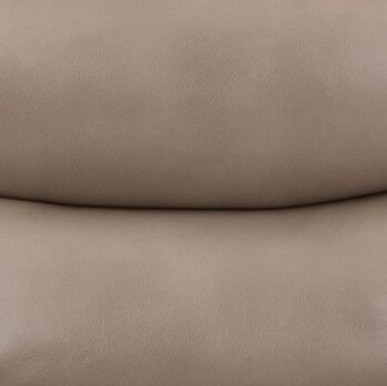 Cindy Crawford Home Quinn 31\" Leather-Look Fabric Swivel Rocker Power Reclining Chair - Taupe