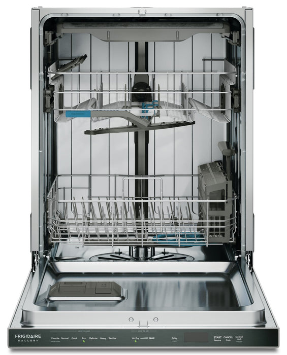 Frigidaire Gallery 24\" 47 dBA Built-In Top-Control Dishwasher - Smudge-Proof™ Stainless Steel - GDSP4715AF