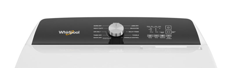 Whirlpool 7 Cu. Ft. Electric Dryer with Steam - White - YWED5050LW