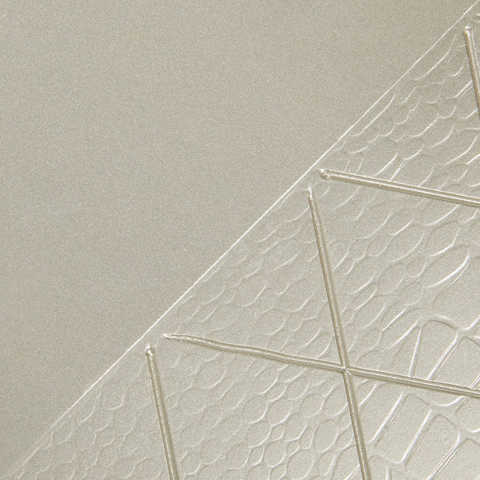 Tyra 48\" Glam Sofa Table with Storage - Champagne  