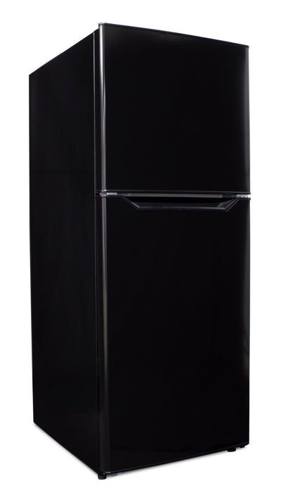 Danby 23.4\" 10.1 Cu. Ft. Top-Mount Refrigerator - Black - DFF101B1BDB