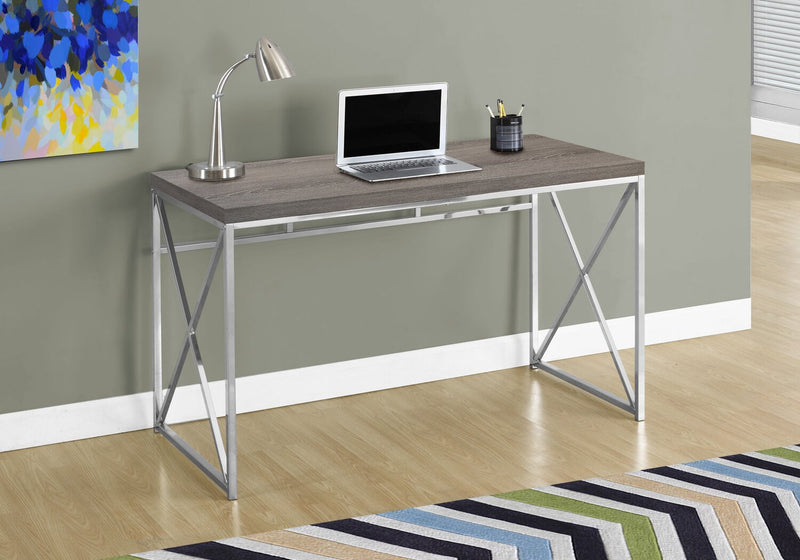 Paxton 47.25\" Office Desk - Dark Taupe 