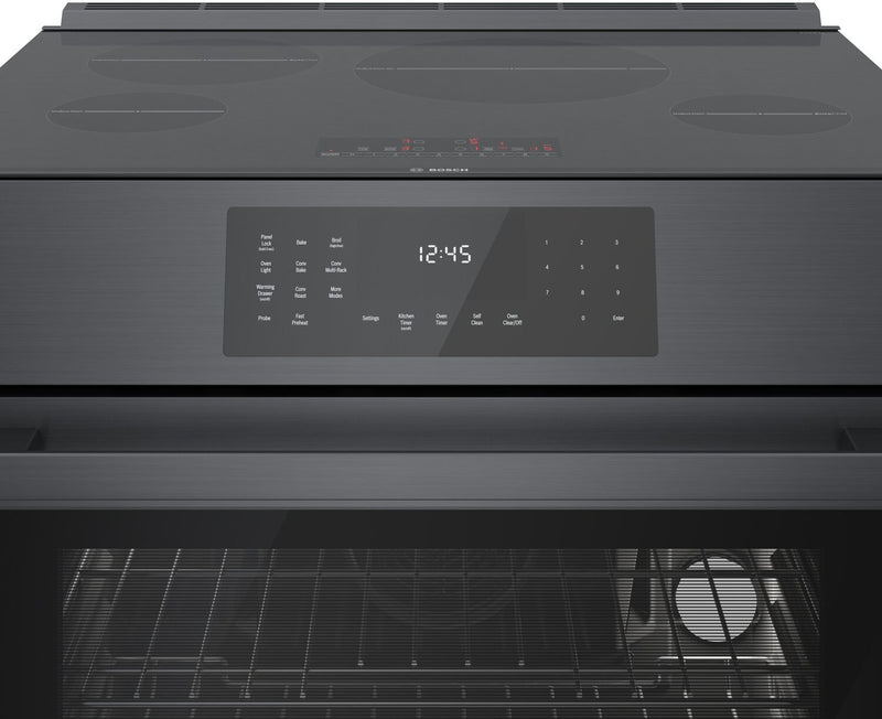Bosch 4.6 Cu. Ft. 800 Series Electric Range with Induction Cooktop - HII8047C