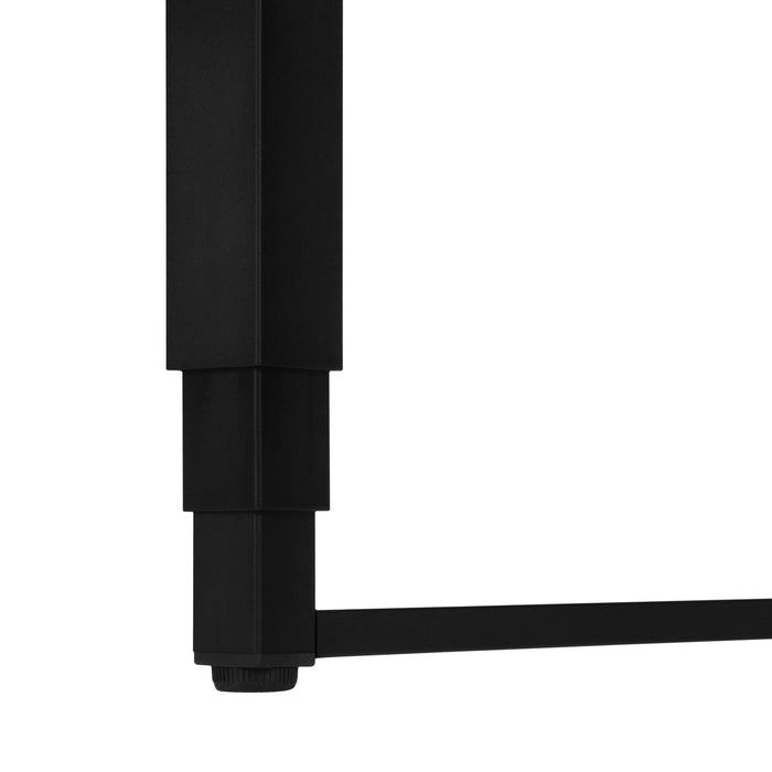 Kai 47.25\" Adjustable Height Office Desk - Brown