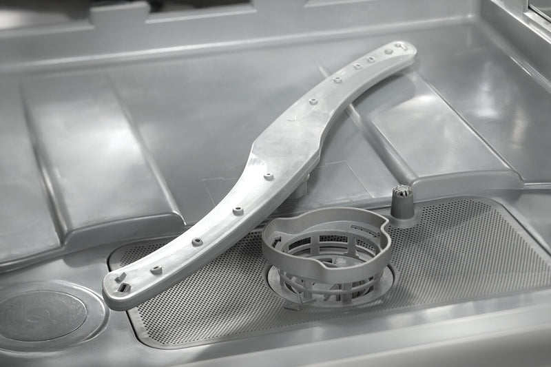 Danby 21.7\" 54 dBA  Front-Control Dishwasher - Silver - DDW631SDB