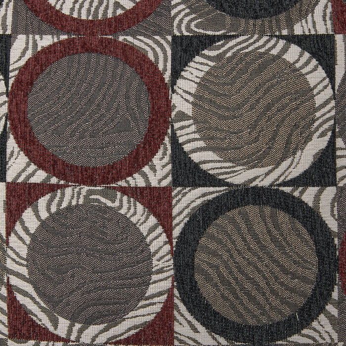 Made in Canada Morty 2-Piece Right-Facing Leather-Look Fabric Sectional with Accent Pillows - Grey