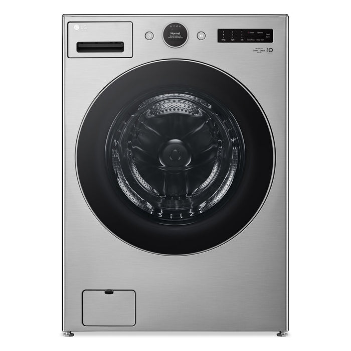 LG 5.2 Cu. Ft. Front-Load Washer and 7.4 Cu. Ft. Gas Dryer with TurboSteam®