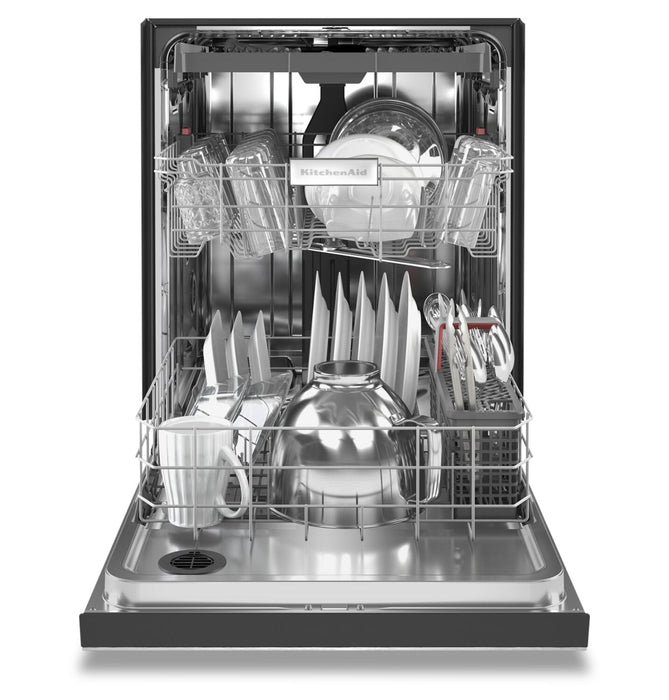KitchenAid 24\" 39 dBA Built-In Front-Control Dishwasher with Third Rack - Stainless Steel PrintShield™ - KDFE204KPS