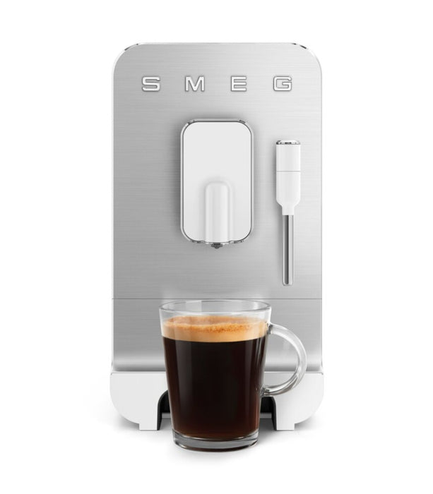Smeg Fully Automatic Espresso Maker with Milk Wand - BCC12WHMUS