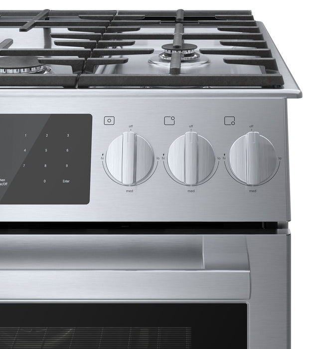 Bosch 800 Series 4.6 Cu. Ft. Dual Fuel Range with Warming Drawer - HDI8056C