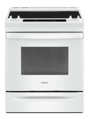 Whirlpool 4.8 Cu. Ft. Electric Range with Self-Clean - White - YWEE515S0LW