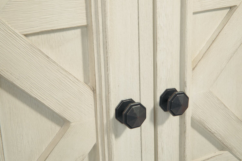 Isla Dining Server with Storage, 57.8\"W - Antique White