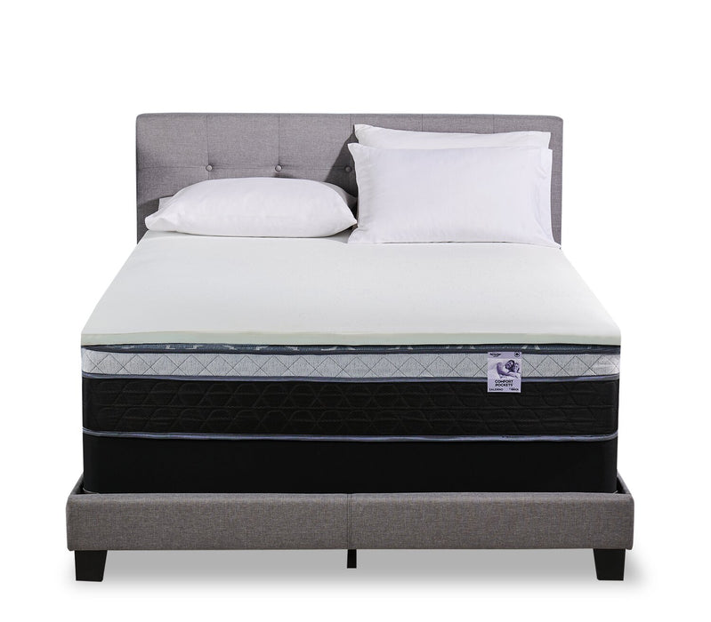 Springwall 2\" Silver Luxury Firm Full Mattress Topper