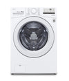 ["LG 5.2 Cu. Ft. Front-Load High-Efficiency Washer - White - Stackable - WM3400CW"]