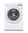 ["LG 5.2 Cu. Ft. Front-Load High-Efficiency Washer - White - Stackable - WM3400CW"]